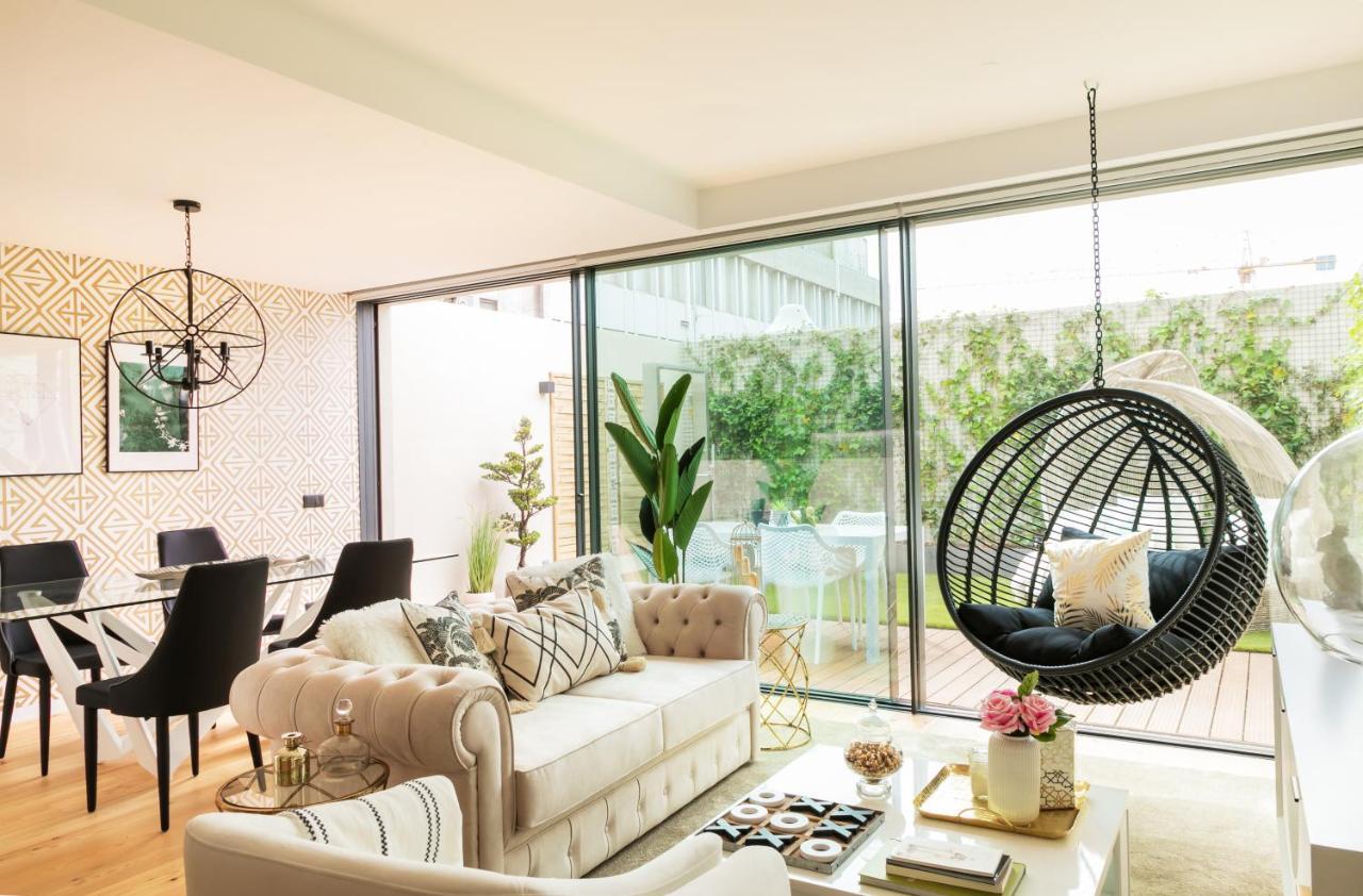 Appartamento Oporto Diamond Luxe & Terrace Esterno foto