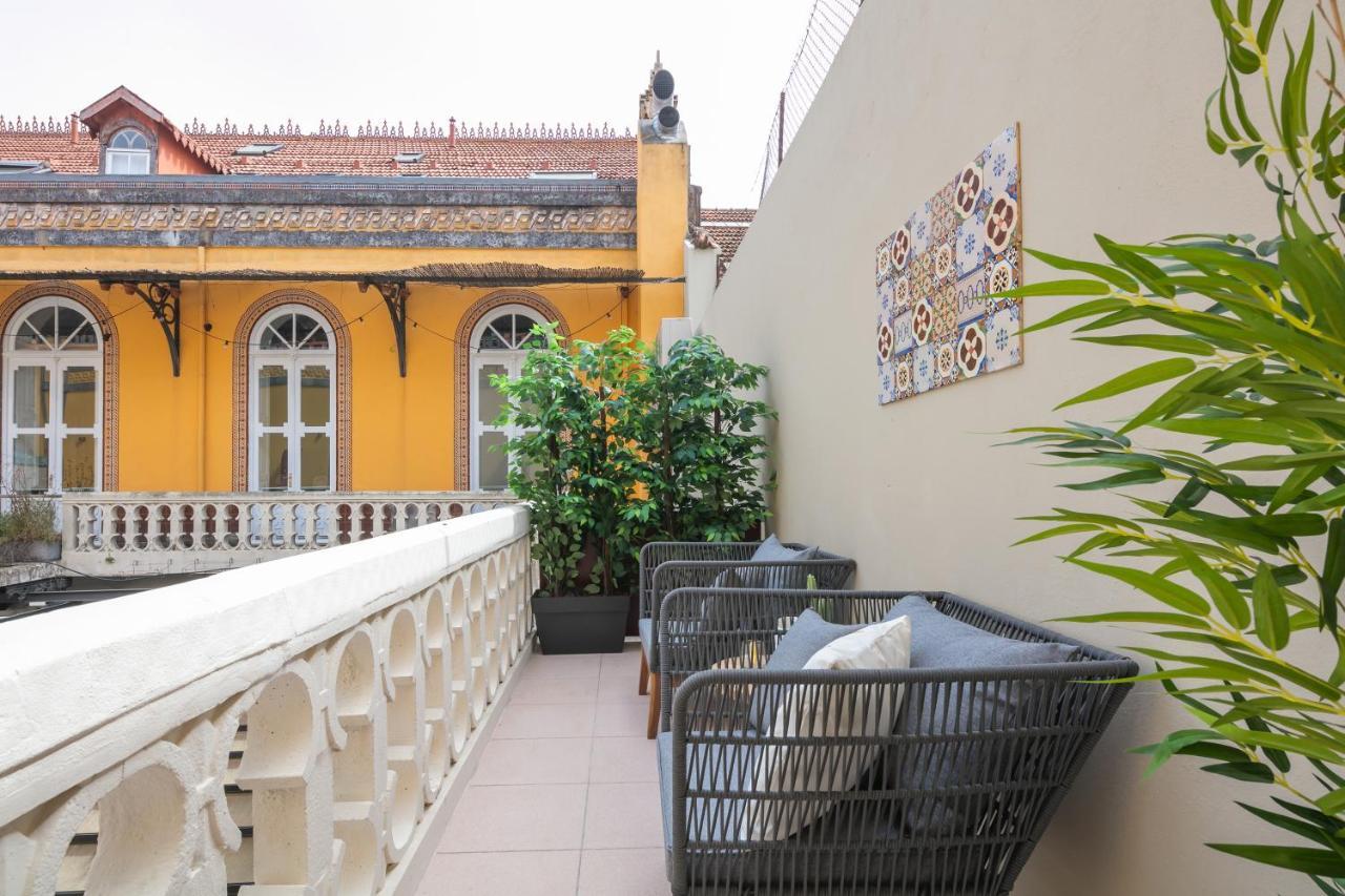 Appartamento Oporto Diamond Luxe & Terrace Esterno foto